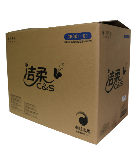 潔柔C&S180抽盒裝紙面巾(4盒裝) 潔柔C&S180抽盒裝紙面巾(4盒裝)