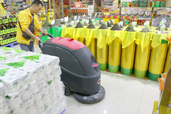 大中型商場地面清潔整體解決辦法