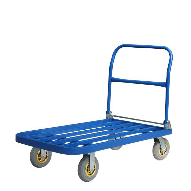 方管手推車折疊靜音平板車推貨車拉貨車搬運車